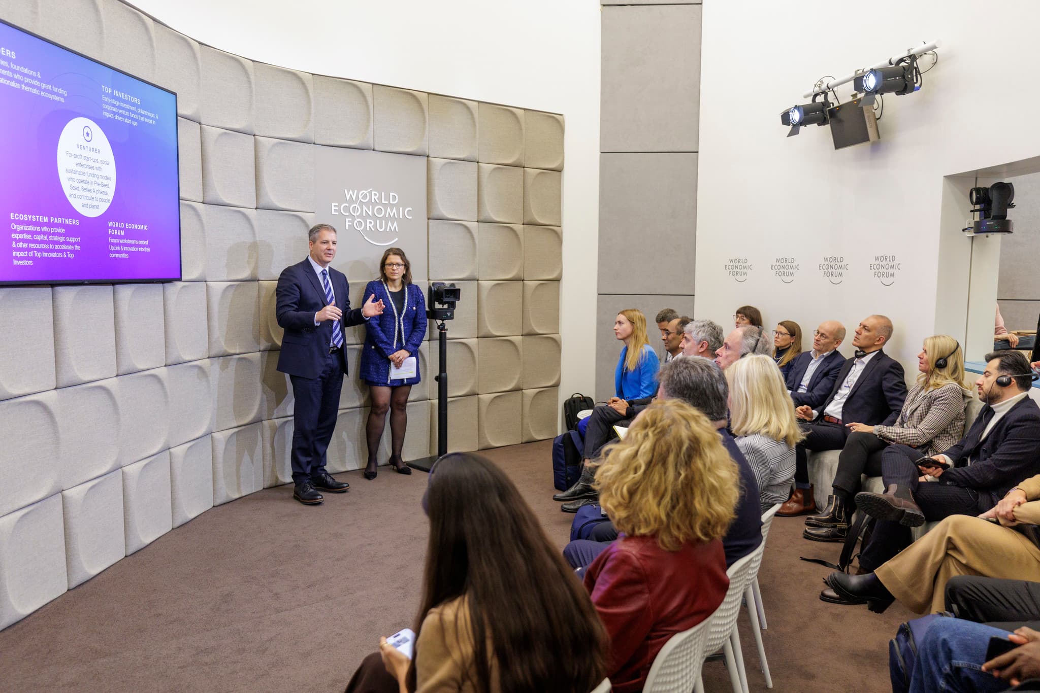 Feature image for “Canadian water purification startup Xatoms makes a splash at World Economic Forum” in BetaKit